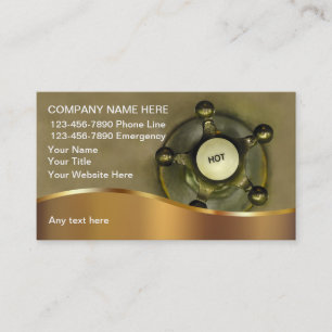 Plumber Business Cards