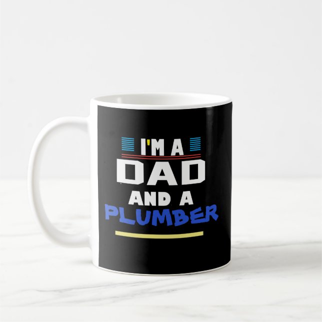 Plumber Dad Coffee Mug (Left)