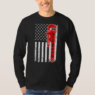 Plumber For Men Women Pipefitter Steamfitter Patri T-Shirt