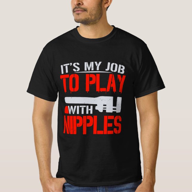 Plumber Gift Idea Plumber T-Shirt (Front)
