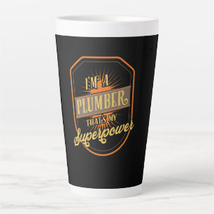 Plumber Gifts Latte Mug