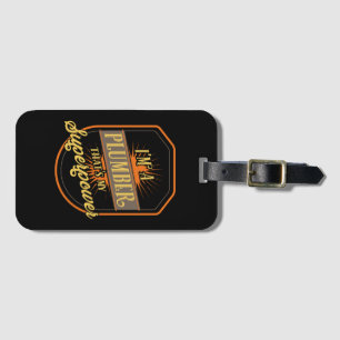 Plumber Gifts Luggage Tag
