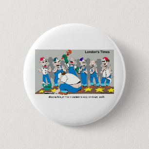 Plumber Hall Of Fame Funny Gifts Tees Collectibles 6 Cm Round Badge