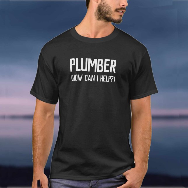 Plumber - Plumbing Company Business T-Shirt (Creator Uploaded)