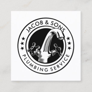 Plumber Plumbing Home Repair Business Card