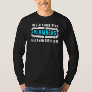 Plumber Plumbing Tools T-Shirt