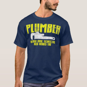 Plumber Plumbing Vintage T-Shirt