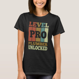 Plumber Pro Unlocked Vintage Style Unique T-Shirt