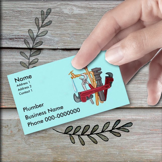 Plumber Revised Business Cards (Creator Uploaded)