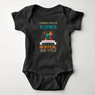 Plumber T-shirt Baby Bodysuit