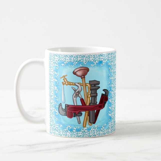 Plumber Tools mug (Left)
