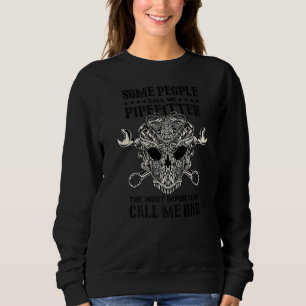 Plumber Tools Skull Pipefitter Dad 1 Sweatshirt