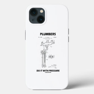 Plumbers Do It With Pressure Hoffman Differential iPhone 13 Case
