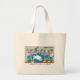 Plumbers Hall Of Fame Funny Gifts & Collectibles Large Tote Bag