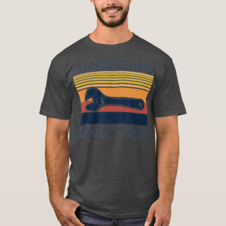 Plumbers Have Bigger Tools Vintage Style T-Shirt