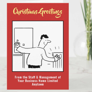 Plumbing and Heating Company Christmas Card
