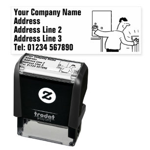 Plumbing and Heating Self-inking Stamp