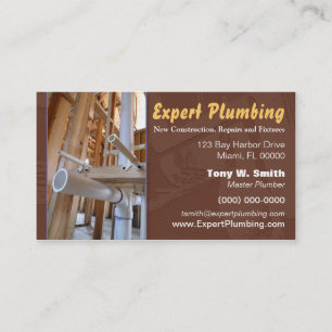 Plumbing Business Card
