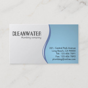 Plumbing - Business Cards