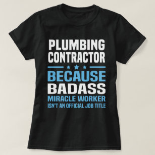 Plumbing Contractor T-Shirt