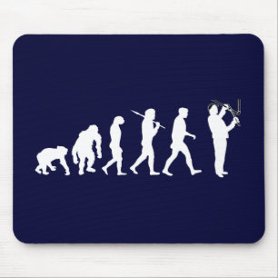 Plumbing Evolution Plumber Pipefitter Pipe Sewer Mouse Pad