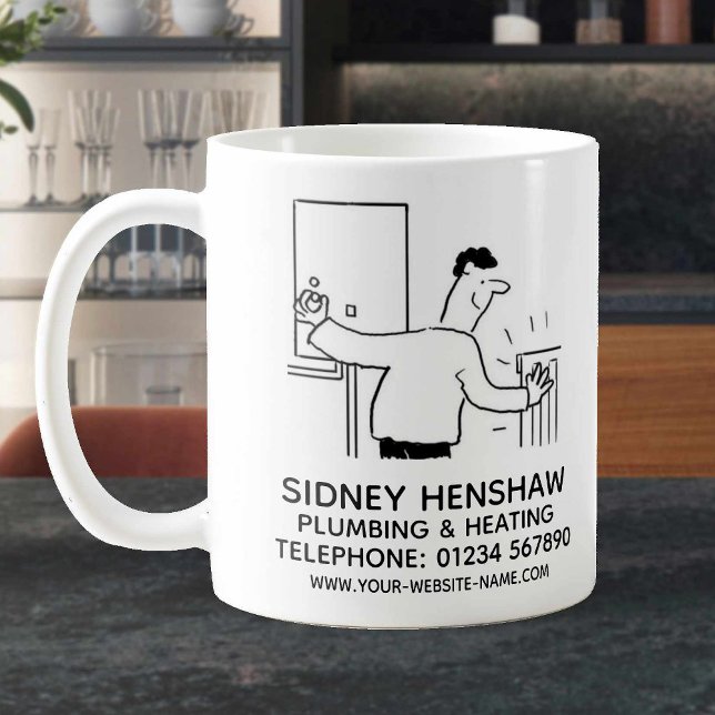 Plumbing & Heating Promotional Coffee Mug (Creator Uploaded)