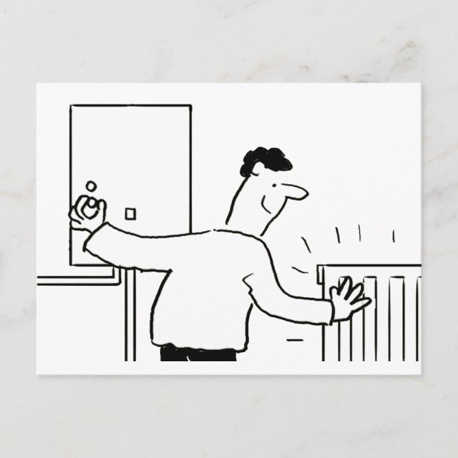 Plumbing & Heating Services Postcard (Front)