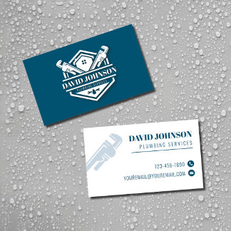 Plumbing Services Business Card