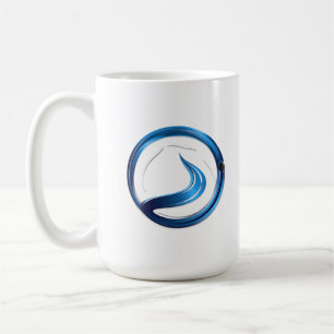 plumbing services logo coffee mug