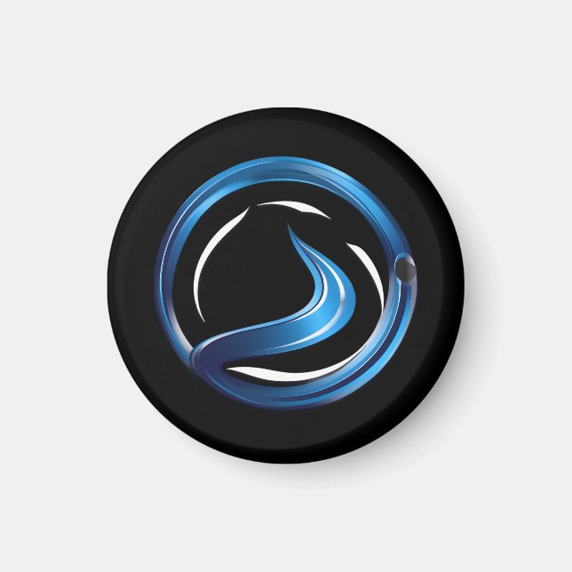 plumbing services logo magnet (Front)