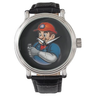 plumbing services logo watch