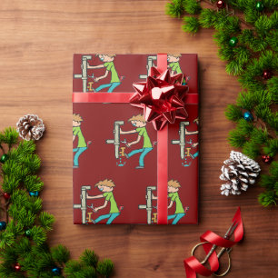 Plumbing Wrapping Paper