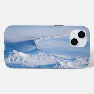 Plume Emanating From Kliuchevskoi Volcano. iPhone 15 Case