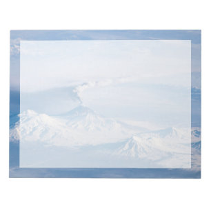 Plume Emanating From Kliuchevskoi Volcano. Notepad