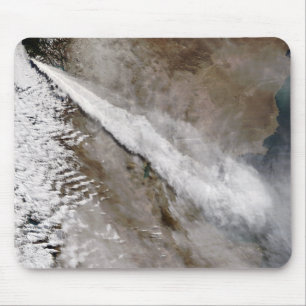 Plume from eruption of Chaiten volcano, Chile Mouse Pad