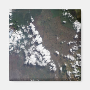 Plume rises from Nyiragongo Volcano in the DRC Magnet