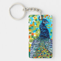 Plumed Peacock II