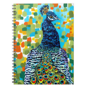 Plumed Peacock II Notebook