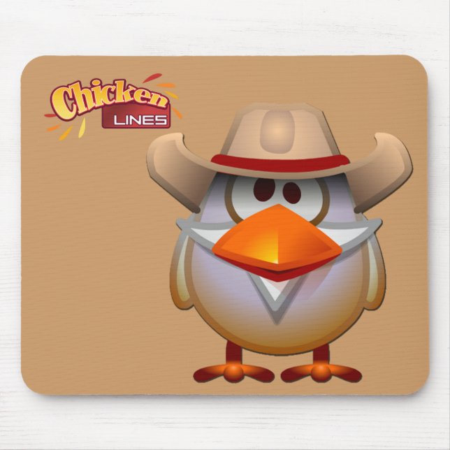 Plumendini Mousepad w/logo (Front)