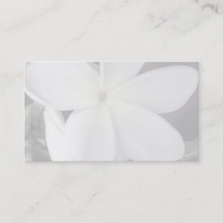 plumeria business card background