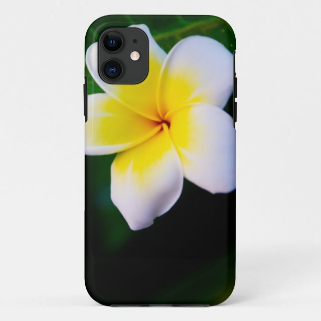 Plumeria Case-Mate iPhone Case (Back)