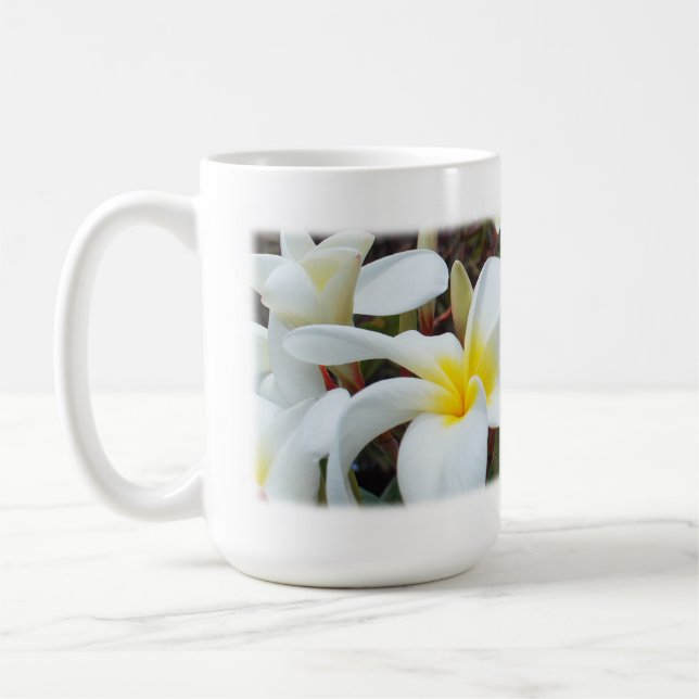Plumeria Coffee Mug 2 (Left)