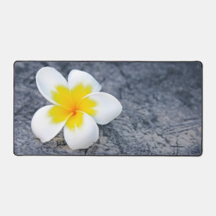 plumeria desk mat