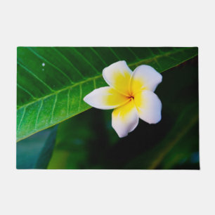 plumeria doormat