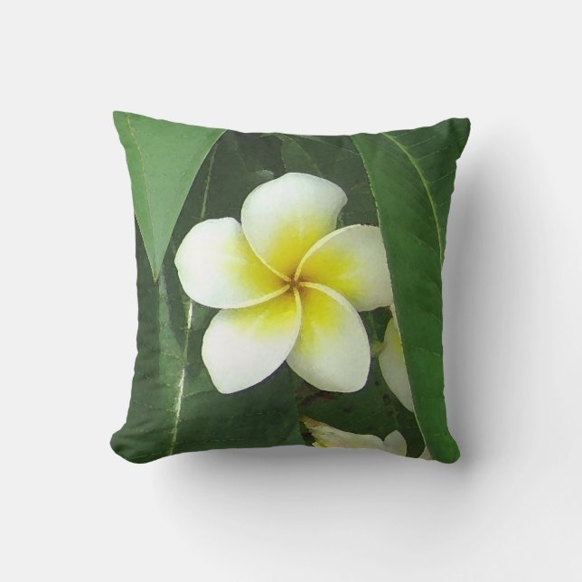 Plumeria Extreme Cushion (Front)