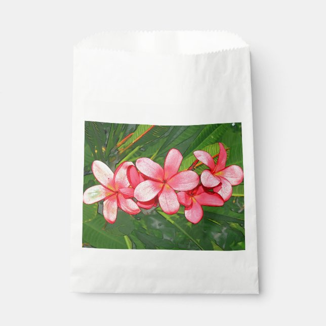 Plumeria Favour Bag (Front)