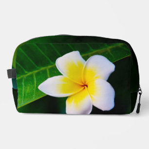 Plumeria Flower Photography Dopp Kit