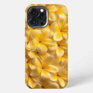 Plumeria Flower Yellow iPhone 13 Pro Max Case