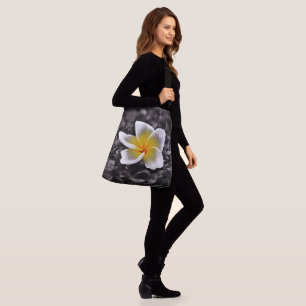 Plumeria Frangipani Hawaii Flower Crossbody Bag