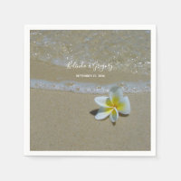 Plumeria Frangipani On Sand Wedding